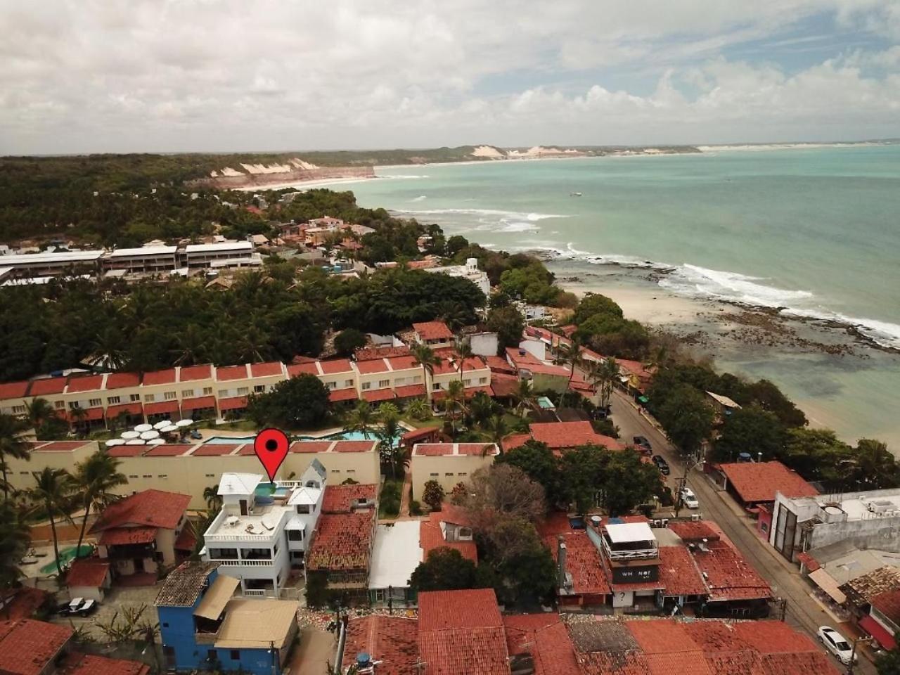 Castelo Do Ceu, Casa No Centro De Pipa Vista Mar Villa Praia de Pipa Esterno foto