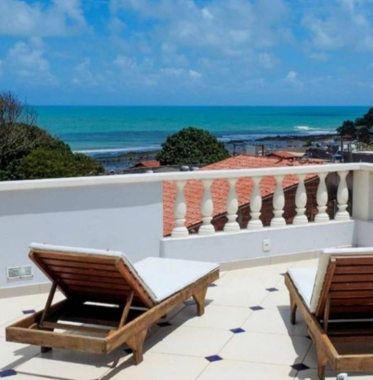 Castelo Do Ceu, Casa No Centro De Pipa Vista Mar Villa Praia de Pipa Esterno foto